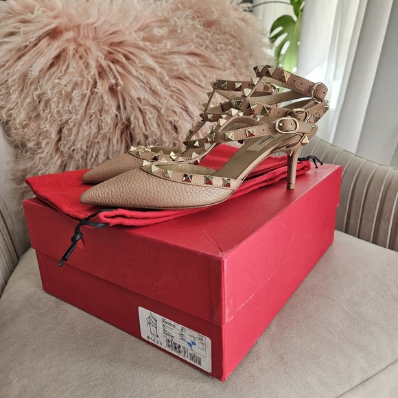 VALENTINO rockstud caged pump 65mm - Picture 10 of 12